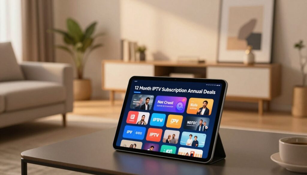 12 month iptv subscription annual deals