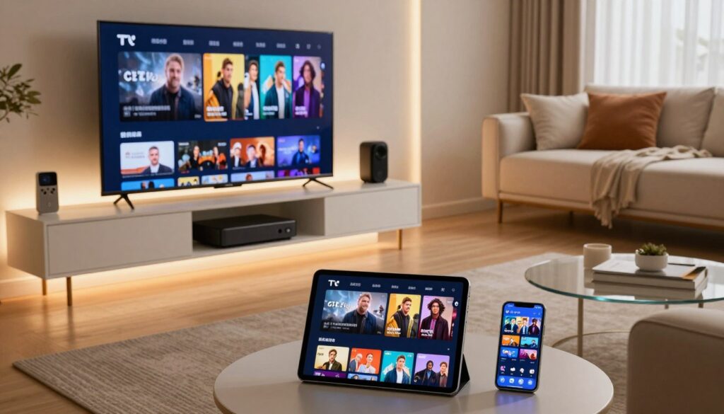 IPTV setup on various devices