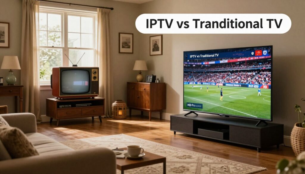 IPTV vs Traditional TV IPTV vs Traditional TV