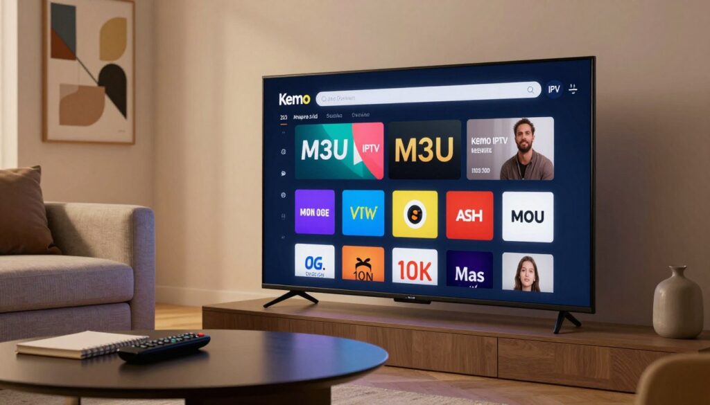 M3U Playlist on Kemo IPTV