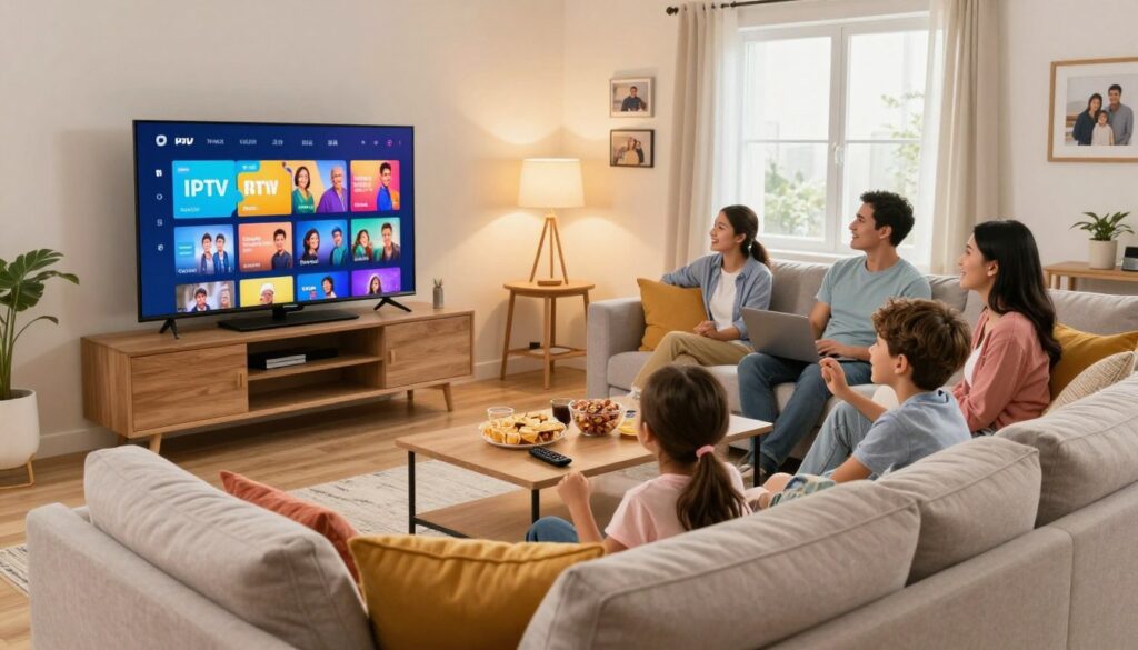 family-friendly IPTV setup
