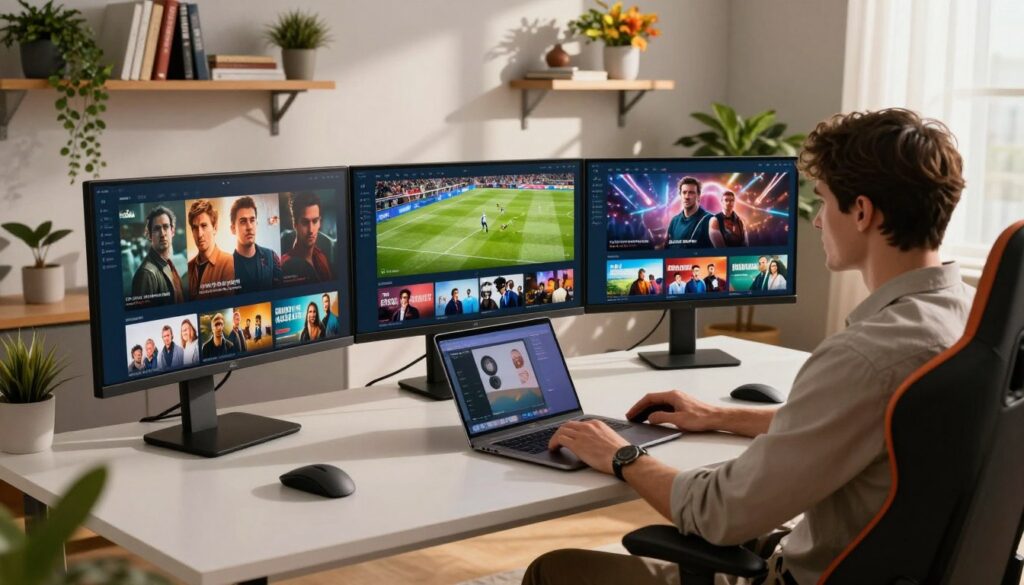 multi-screen streaming