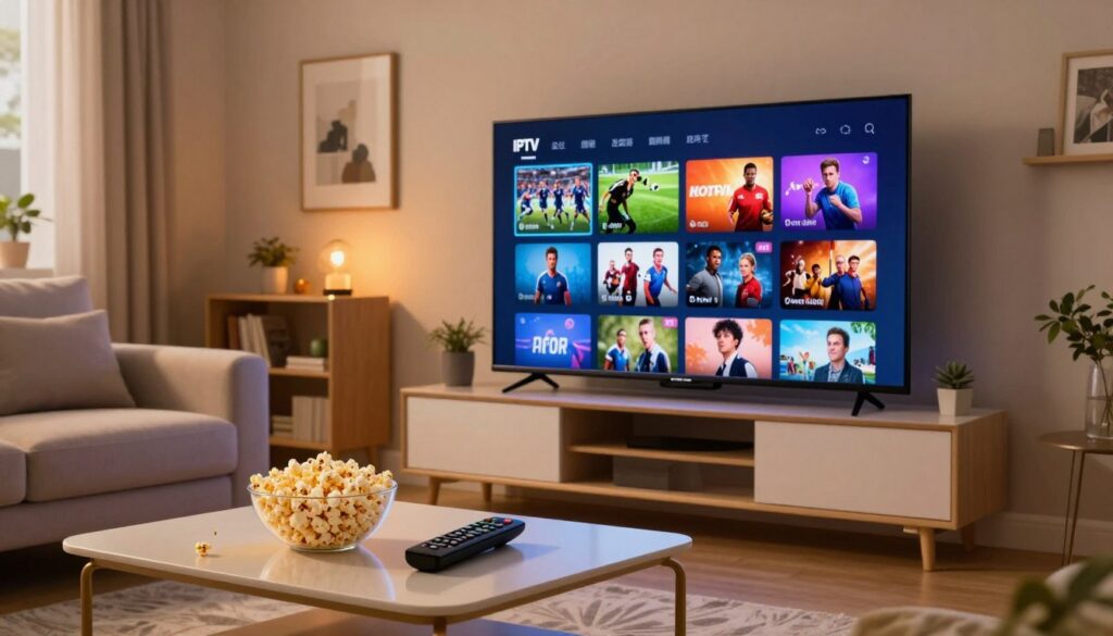 Yeah IPTV channel selection