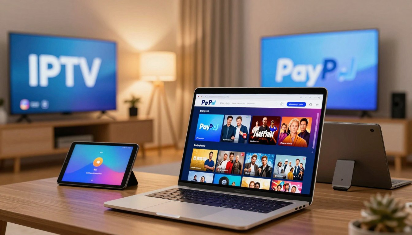 IPTV subscription PayPal accepted
