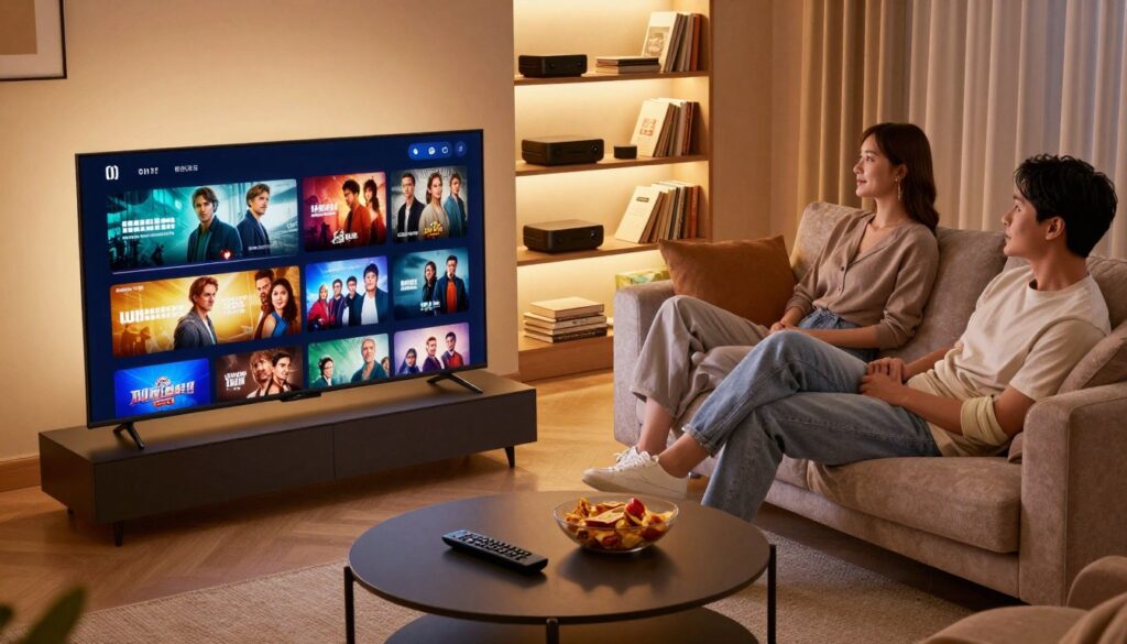 Premium streaming experience with on-demand content Premium streaming experience with on-demand content