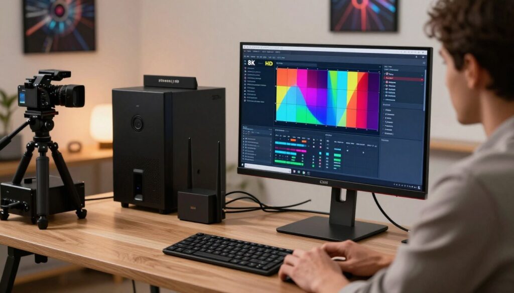 Technical requirements for 8k streaming Technical requirements for 8k streaming